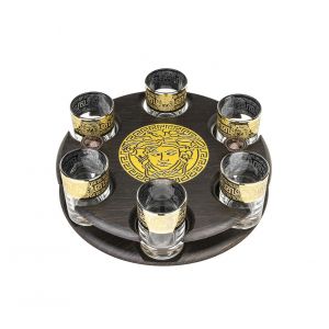 Versailles Bar Set 6 Shot Glasses with Stand