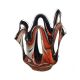 Jozefina 07161360.52G, 14-Inch High Erupt Fire Glass Vase, EA