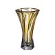 Aurum Crystal™ AU51937, 12.5-Inch Oklahoma Amber Sprayed Vase, EA