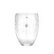 Victoria Bella 8506/285/RS 12-Inch High Glass Vase with Rhinestones