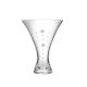 Victoria Bella 8617/250/RS, 10-Inch High Glass Vase with Rhinestones, EA