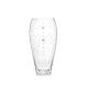Victoria Bella 9548/315/RS 12-Inch High Glass Vase with Rhinestones