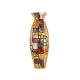Victoria Bella 9725/510/RM 20-Inch High Glass Vase. Pattern: Mozaic Gold