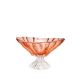 Aurum Crystal™ AU52038, 13-Inch High Plantica Sprayed Pink Footed Bowl, EA