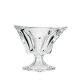 Aurum Crystal™ AU60702, 7x7-Inch Quadron Crystal Top Footed Bowl, EA