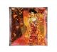 Carmani CR-198-1502, 10x10-Inch Glass Plate with Gustav Klimt 