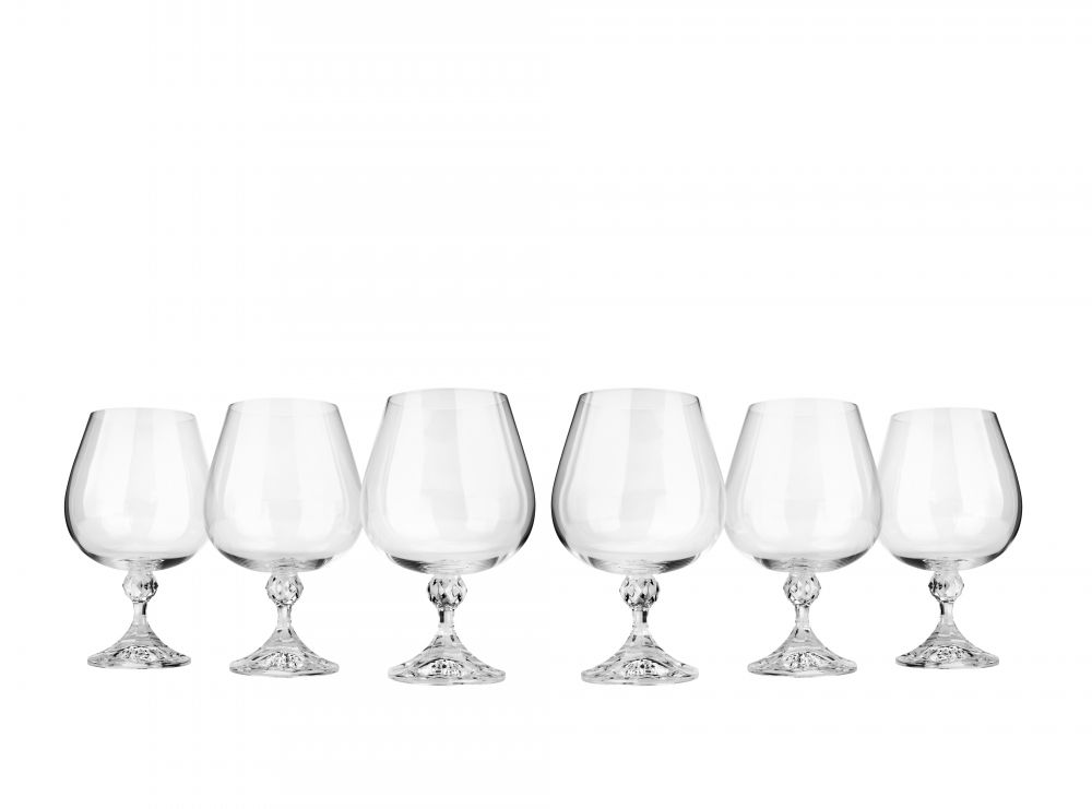 Bohemia Crystal Brandy Glass 400ml, Stemmed Glasses