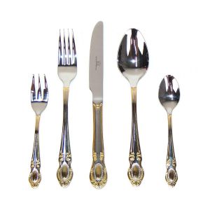 Guangzhou Kingchoose RF2253/65, Premium Gilded Cutlery Set, 65/CS