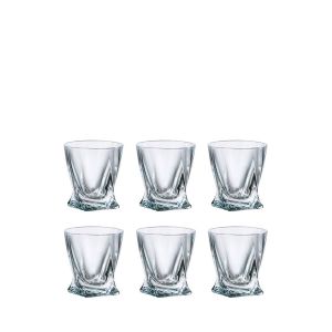 Crystalite 440550011, 2 Oz Lead Free Crystal Shot Glasses 