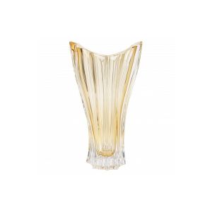 Aurum Crystal™ AU52066, 12.5-Inch Plantica Sprayed Amber Vase, EA