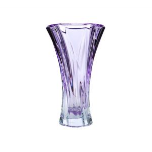 Aurum Crystal™ AU51810, 12.5-Inch Oklahoma Amethyst Sprayed Vase, EA