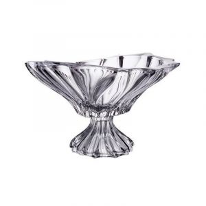 Aurum Crystal™ AU51935, 12-Inch Diameter Plantica Crystal Footed Bowl, EA