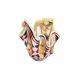 Jozefina 07161360.19C 14-inch Height Erupt Glass Vase, EA