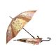 Carmani CR-021-6506 40x33-Inch Family and Kiss Gustave Klimt Walking-Stick Umbrella, EA