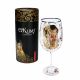 Carmani CR-841-3501, 21.5 Oz Wine Glasses with Gustav Klimts 