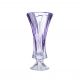 Aurum Crystal™ AU51955, 16-Inch High 'Oklahoma' Amethyst Crystal Footed Vase, Decorative Hand-Crafted High Flower Jar, EA