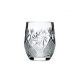 Neman Crystal GL5108-200-X, 8 Oz Lead Crystal Beverage Glasses, Set of 6