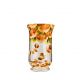 Victoria Bella 6487/150/FC 6-inch Height Falling Creme Rose Glass Vase, EA