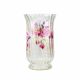 Victoria Bella 6487/400/T 16'' Height Glass Vase. Pattern: Tenderness