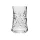 Neman Crystal GL6103-X, 7 Oz Hand-Cut Crystal Highball Cocktail Glasses, Set of 6
