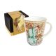 Carmani CR-539-5204, 15 Oz Porcelain Mug with A.Mucha 