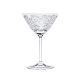 Neman Crystal 8560-M-X, 6 Oz Lead Crystal Martini Glass on a Long Stem, EA