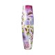 Victoria Bella 27'' Height Vase Glass. Pattern: Poppy Lilac