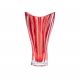 Aurum Crystal AU52051 12.5-inch Plantica Sprayed Red Vase, EA