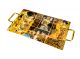 Carmani CR-198-8021 18x10-inch Gustave Klimt Decorative Plate With Handles, EA