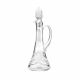 Neman D6244-X, 5 Oz Crystal Decanter with Handle and Stopper, EA