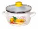 Santex ES2430112-CG, 3.0L Enamel Cooking Pot 