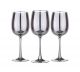 Graphite 14-Ounce Wine Glasses, Set of 3