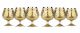 Golden Liberty 8.5-Ounces Crystal Brandy Glasses, Set of 6
