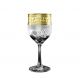 Crystal Goose 6.5'' High Footed Wine Glasses. Set of 6